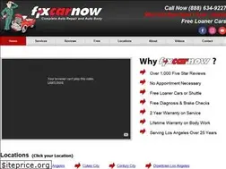 Sites similar to fixcarnow.com