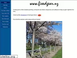 Sites similar to fixedgear.nz