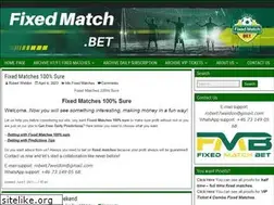 Sites similar to fixedmatch.bet