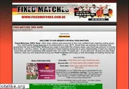 Sites similar to fixedmatches.com.de