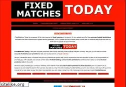 Sites similar to fixedmatches.today