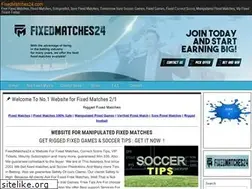 Sites similar to fixedmatches24.com