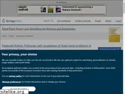 Sites similar to fixedpointtheoryandapplications.com