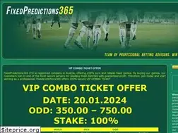 Sites similar to fixedpredictions365.com
