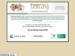 Sites similar to fixedpricedomains.com