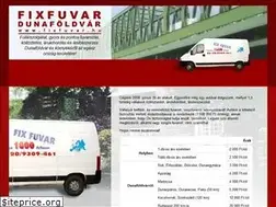 Sites similar to fixfuvar.hu