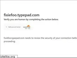 Sites similar to fixiefoo.typepad.com