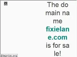 Sites similar to fixielane.com