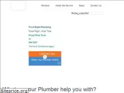 Sites similar to fixitrightplumbing.com.au