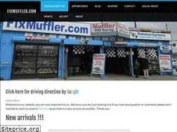 Sites similar to fixmuffler.com