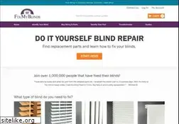 Sites similar to fixmyblinds.com
