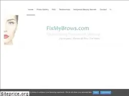 Sites similar to fixmybrows.com