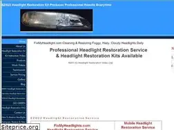 Sites similar to fixmyheadlights.com