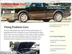 Sites similar to fixmyoldride.com