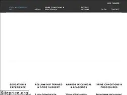 Sites similar to fixmyspine.net