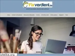 Sites similar to fixverdient.de
