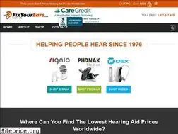 Sites similar to fixyourears.com