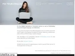 Sites similar to fixyourenglish.com
