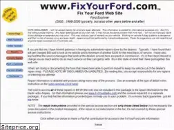 Sites similar to fixyourford.com