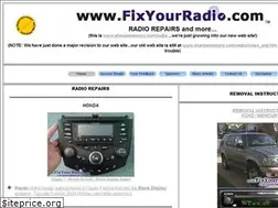 Sites similar to fixyourradio.com