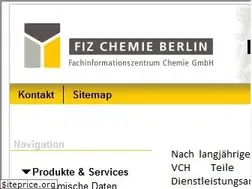 Sites similar to fiz-chemie.de