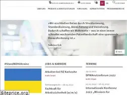 Sites similar to fiz-karlsruhe.de