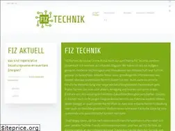Sites similar to fiz-technik.de