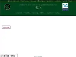 Sites similar to fizik.cukurova.edu.tr