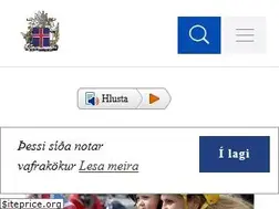 Sites similar to fjarlog.is