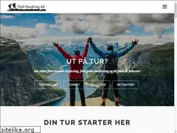 Sites similar to fjell-vandring.net