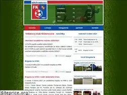 Sites similar to fkkrizanovice.org