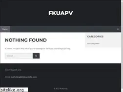 Sites similar to fkuapv.org