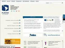 Sites similar to flacso.edu.ec