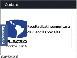 Sites similar to flacso.or.cr