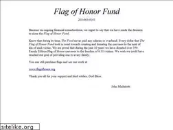 Sites similar to flagofhonorfund.org