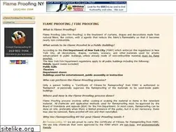 Sites similar to flameproofingny.com