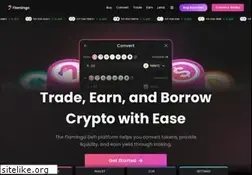 Sites similar to flamingo.finance