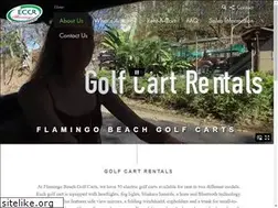 Sites similar to flamingobeachgolfcarts.com