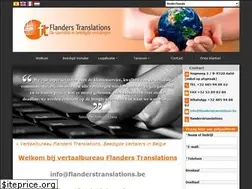 Sites similar to flanderstranslations.be
