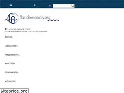 Sites similar to flandres-analyses.com