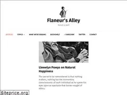 Sites similar to flaneursalley.blog