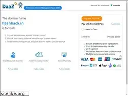 Sites similar to flashback.in