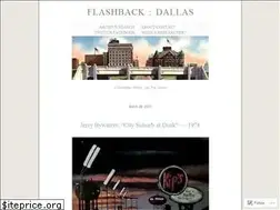 Sites similar to flashbackdallas.com