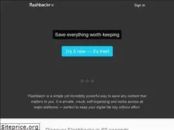 Sites similar to flashbackr.com