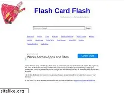 Sites similar to flashcardflash.com