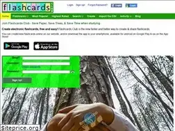 Sites similar to flashcardsclub.com