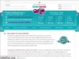 Sites similar to flashpapers.com
