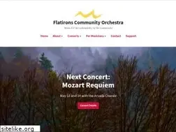 Sites similar to flatironscommunityorchestra.com