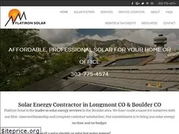Sites similar to flatironsolar.com