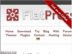 Sites similar to flatpress.sf.net